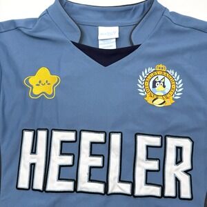 BoxLunch Exclusive Bluey Bandit‎ Rugby Jersey Women's Small #18 Heeler Cartoon